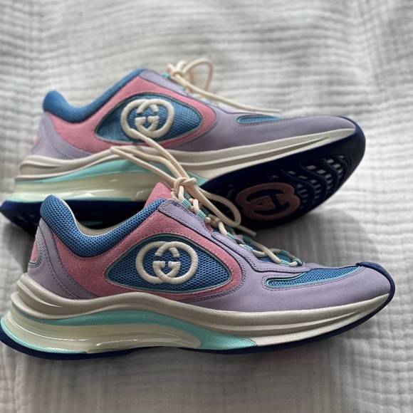Gucci Shoes - Gucci Run Suede Sneakers